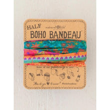 Load image into Gallery viewer, Half Boho Bandeau® Headband in assorted colours