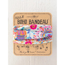 Load image into Gallery viewer, Half Boho Bandeau® Headband in assorted colours
