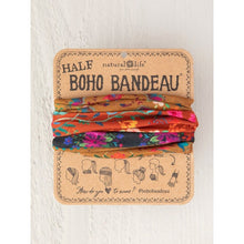Load image into Gallery viewer, Half Boho Bandeau® Headband in assorted colours
