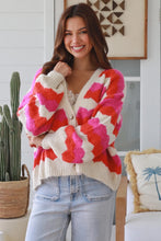 Load image into Gallery viewer, Cozy Cardigan in Fuchsia