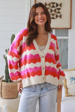 Load image into Gallery viewer, Cozy Cardigan in Fuchsia