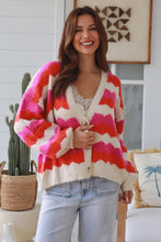 Load image into Gallery viewer, Cozy Cardigan in Fuchsia