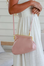 Load image into Gallery viewer, Asymmetrical dressy clutch in Blush