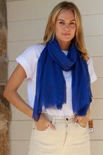 Load image into Gallery viewer, Blue Summer Scarves