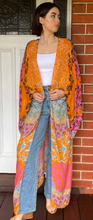 Load image into Gallery viewer, Boho Fringe Kimono in 4 Designs