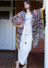 Load image into Gallery viewer, 'Grazie' Aztec Summer Kimono