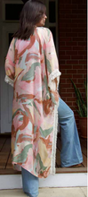 Load image into Gallery viewer, Boho Fringe Kimono in 4 Designs