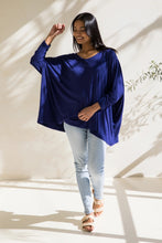 Load image into Gallery viewer, Dark Blue Nice Top By PQ Collection