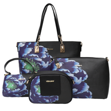 Load image into Gallery viewer, Vegan Fashion Handbag Set of 4 'Solano' by Vera May