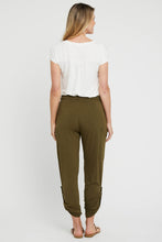 Load image into Gallery viewer, Bamboo Pocket Pants In Dark Olive By Bamboo Body
