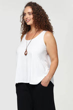 Load image into Gallery viewer, Relaxed Bamboo Singlet White