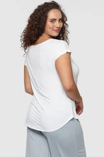Load image into Gallery viewer, Pia Bamboo Tee White or Black