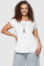 Load image into Gallery viewer, Pia Bamboo Tee White or Black