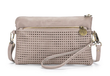 Load image into Gallery viewer, Nina Clutch / Crossbody Vegan Leather Bag by Black Caviar Designs