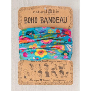 Stunning Boho Bandeau Hair wraps in asstorted patterns and colours