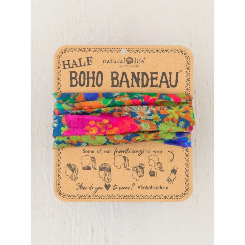Half Boho Bandeau® Headband in assorted colours