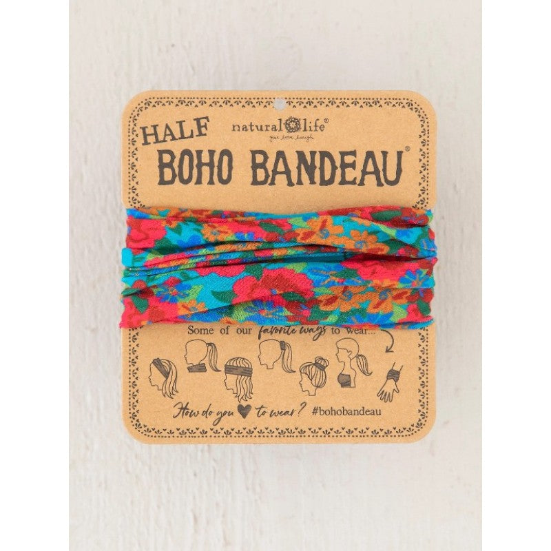 Half Boho Bandeau® Headband in assorted colours