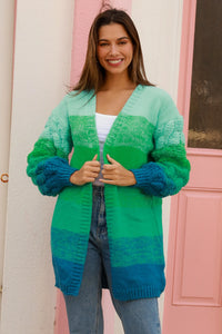 Embrace the Chill with Our 'Winter Sunrise' Cardigan!