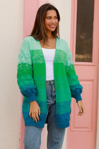 Embrace the Chill with Our 'Winter Sunrise' Cardigan!