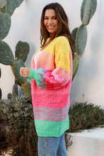 Load image into Gallery viewer, &#39;Gelato&#39; Long Chunky Knitted Cardigan
