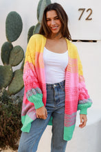 Load image into Gallery viewer, &#39;Gelato&#39; Long Chunky Knitted Cardigan
