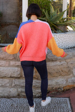 Load image into Gallery viewer, Atomic Tangerine Chunky Knitted Cardigan
