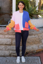 Load image into Gallery viewer, Atomic Tangerine Chunky Knitted Cardigan
