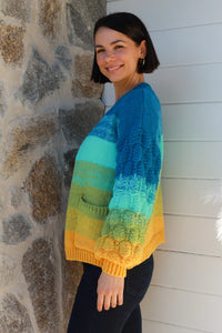 Charlotte Sunset Knitted Cardigan