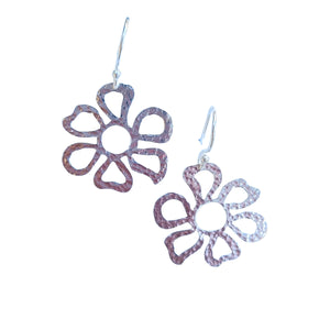 Flower Petals Earrings by Zoda in Gold or Silver