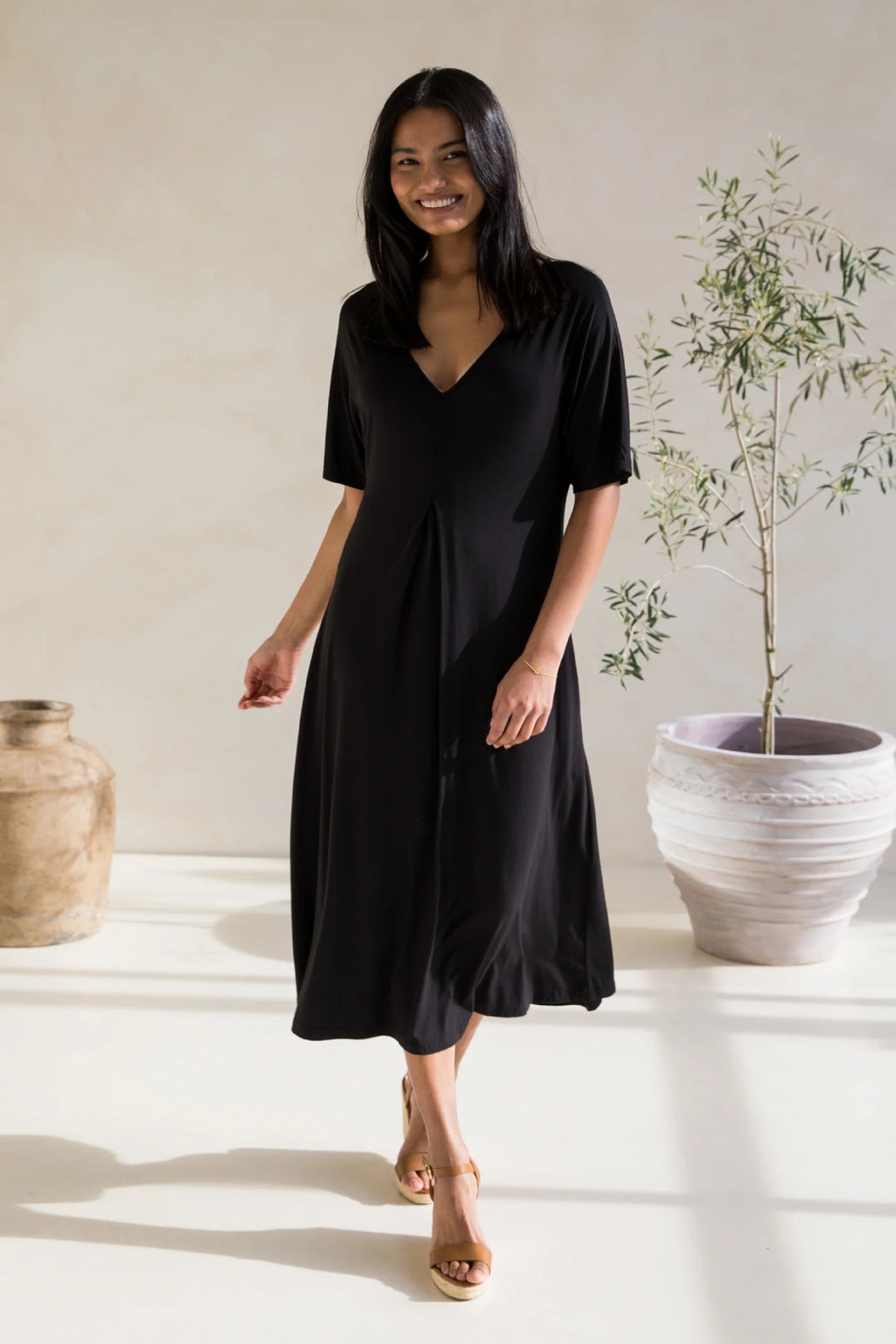 Erika Dress in Black