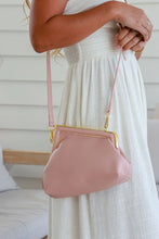 Load image into Gallery viewer, Asymmetrical dressy clutch in Blush
