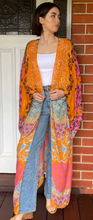 Load image into Gallery viewer, Boho Fringe Kimono in 4 Designs
