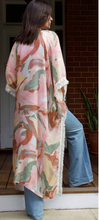 Load image into Gallery viewer, Boho Fringe Kimono in 4 Designs
