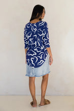 Load image into Gallery viewer, Long Sleeve Hi Low Kiana Top in Seaport
