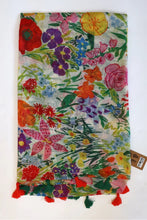Load image into Gallery viewer, Pretty floral feminine scarves for any season
