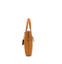 Load image into Gallery viewer, Roma Computer Bag in Tan
