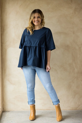 Relaxed Fit Pull-on Style Kingsley Top