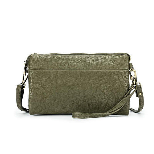 Black Caviar Stella Dark Olive Crossbody Bag