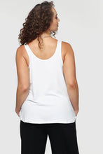 Load image into Gallery viewer, Relaxed Bamboo Singlet White
