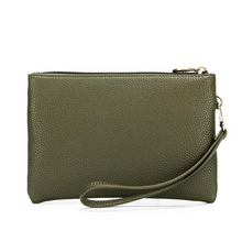Load image into Gallery viewer, Black Caviar &#39;Joy&#39; Ladies medium size pouch in soft vegan leather available in 6 Colours

