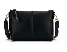 Load image into Gallery viewer, Aspen Crossbody Bag in Black by Black Caviar Designs
