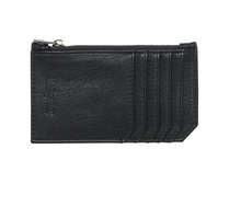 Load image into Gallery viewer, Gabbie Card Holder Coin Purse In Black

