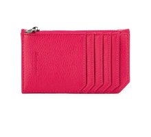 Load image into Gallery viewer, Gabbie Card Holder Coin Purse In Fuchsia
