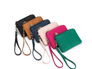 Carry your cards & coins in style with 'Tahlia' the compact & practical pouch.