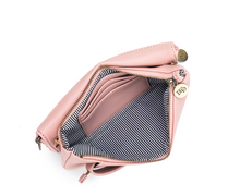 Load image into Gallery viewer, Black Caviar Designs Roxie in Pink, Deep Navy &amp; Tan
