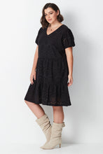 Load image into Gallery viewer, Summer Lace Dress in Black by 17 Sundays
