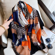 Load image into Gallery viewer, Colourful Viscose Vera May Scarves In 9 Designs
